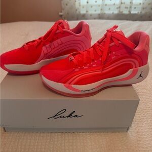 Jordan Kids' Bright Red Athletic Shoes